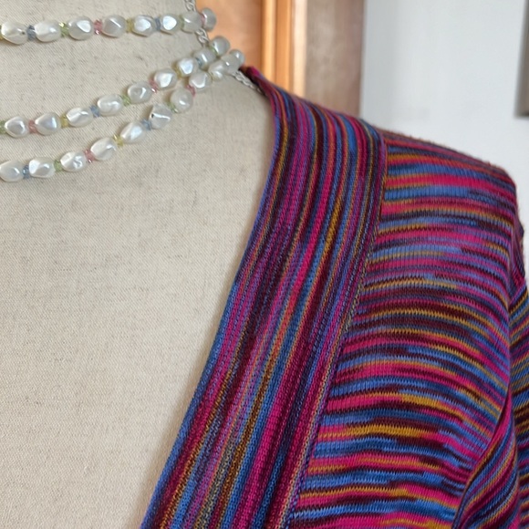 Drapey waterfall open shawl cardigan - Picture 5 of 13